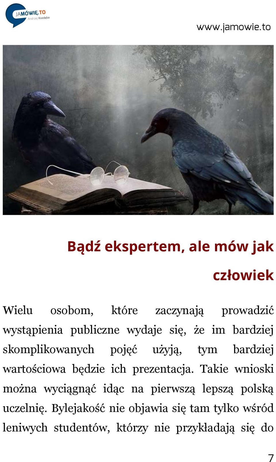 będzie ich prezentacja.