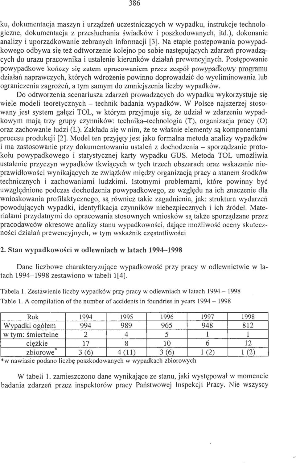 Na etapie postępowania powypadkowego odbywa się też odtworzenie kolejno po sobie następujących zdarzeń prowadzących do urazu pracownika i ustalenie kierunków działań prewencyjnych.