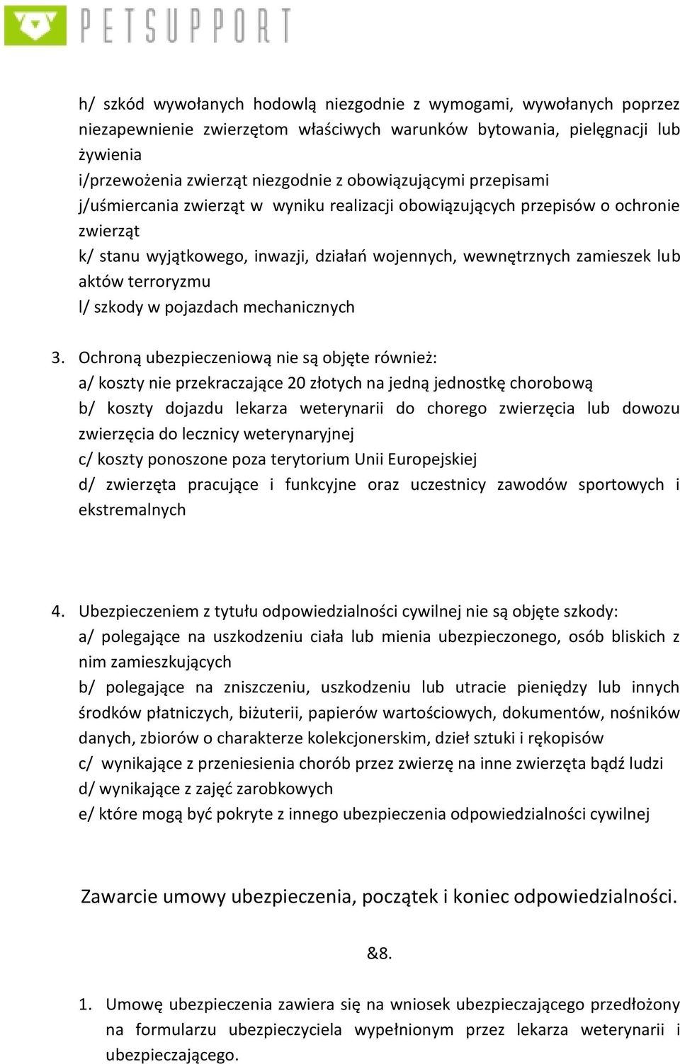 terroryzmu l/ szkody w pojazdach mechanicznych 3.