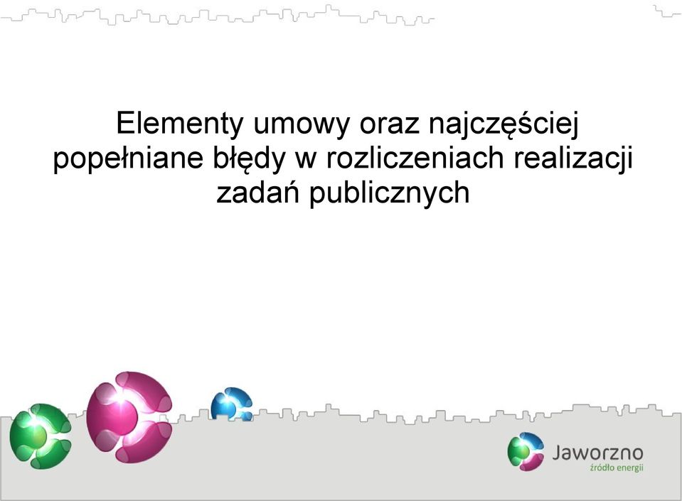 błędy w rozliczeniach