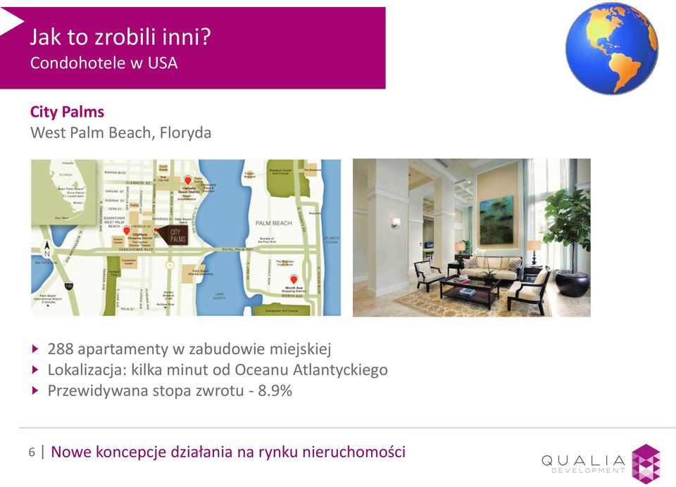 apartamenty w zabudowie miejskiej Lokalizacja: kilka minut