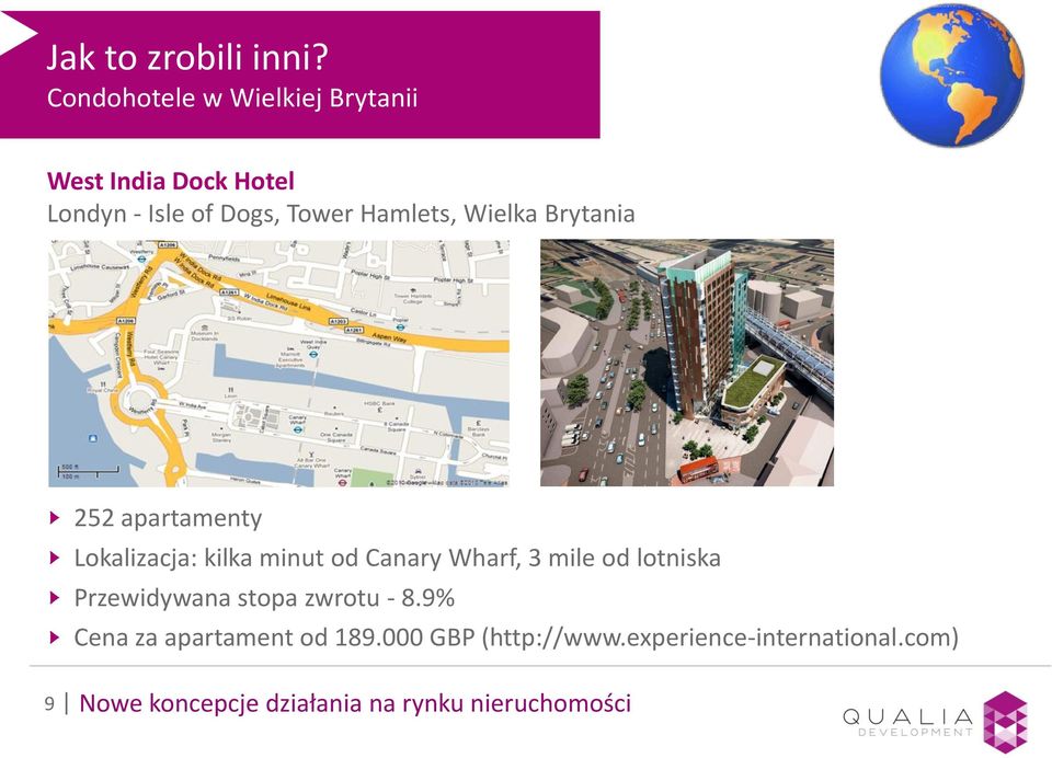 Hamlets, Wielka Brytania 9 252 apartamenty Lokalizacja: kilka minut od Canary Wharf, 3