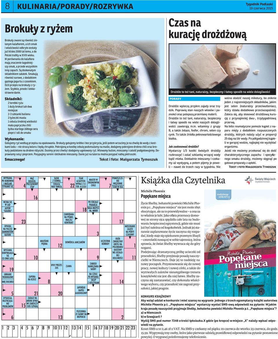 Dziś przepis na brokuły z ryżem. Szybkie, proste i lekkostrawne danie.