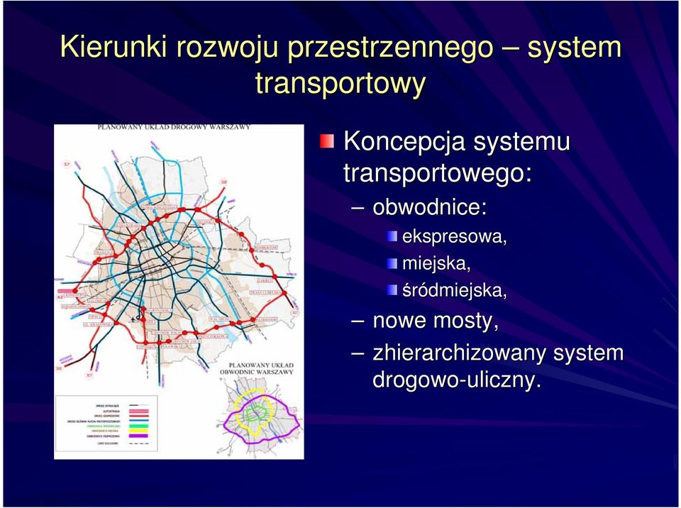 transportowego: obwodnice: ekspresowa,