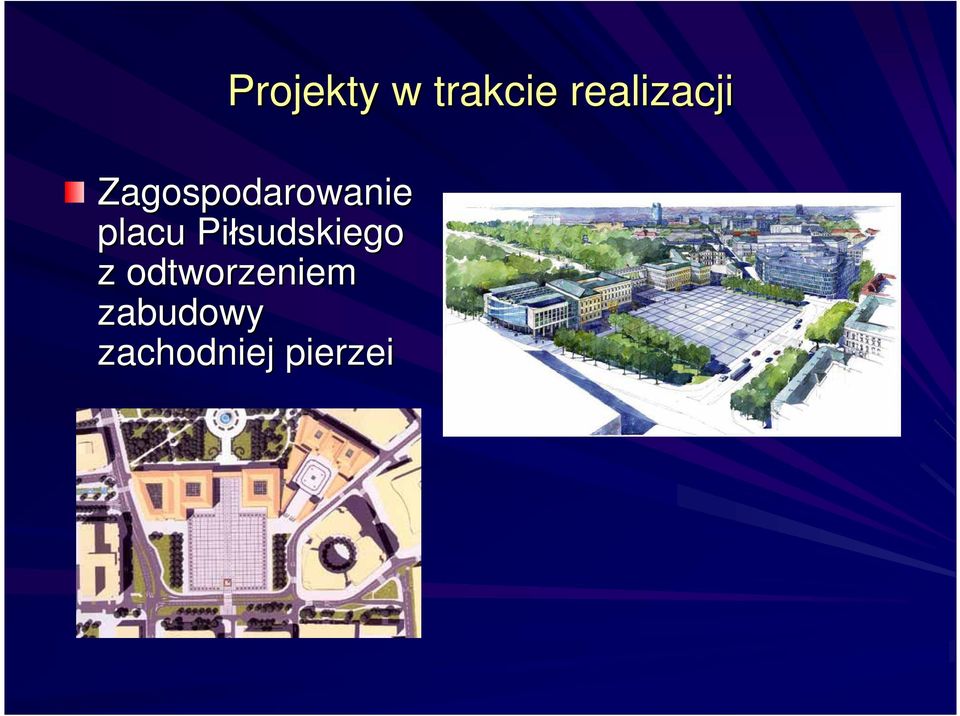 Zagospodarowanie placu