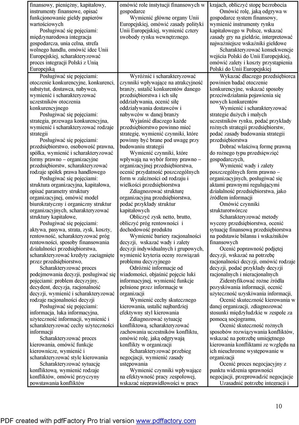 konkurencyjnego strategia, przewaga konkurencyjna, wymienić i scharakteryzować rodzaje strategii przedsiębiorstwo, osobowość prawna, spółka, wymienić i scharakteryzować formy prawno organizacyjne