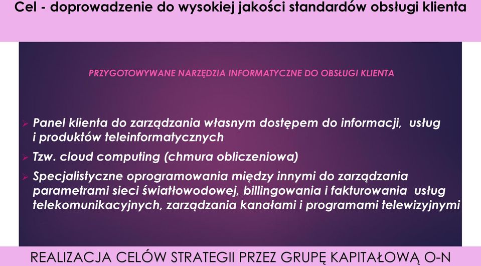 produktów teleinformatycznych Tzw.