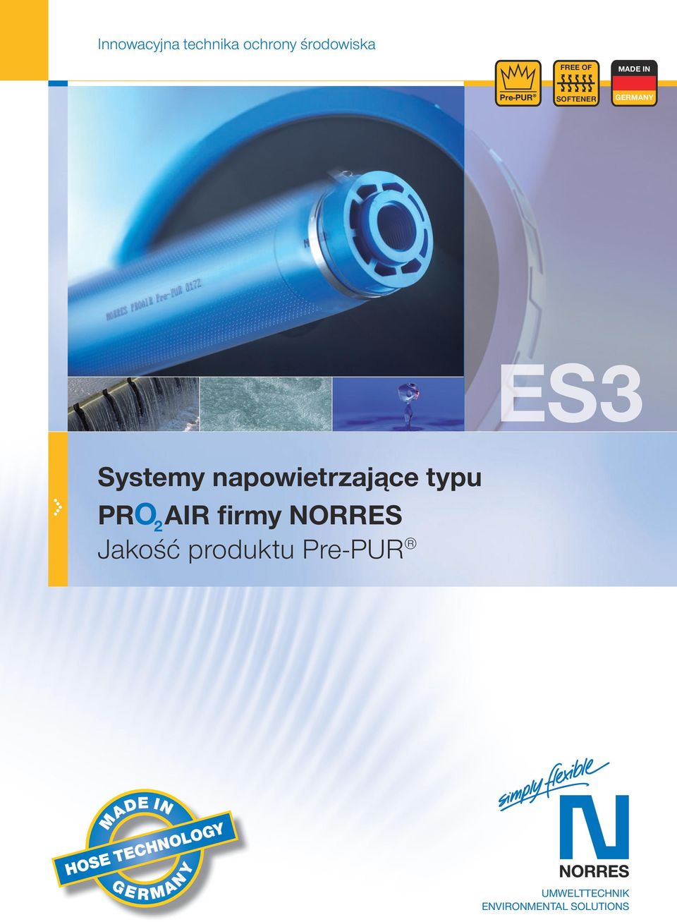 napowietrzające typu PRO 2 AIR firmy NORRES