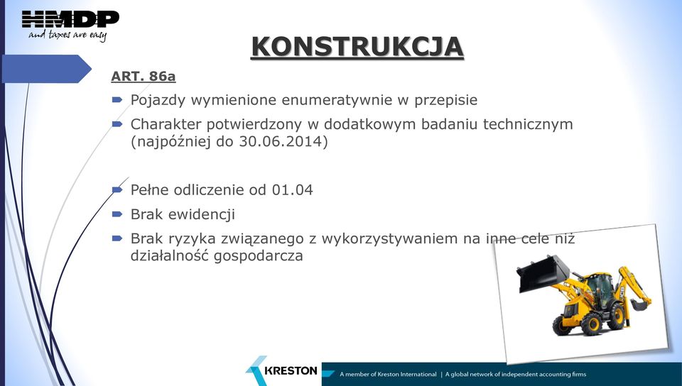 do 30.06.2014) Pełne odliczenie od 01.