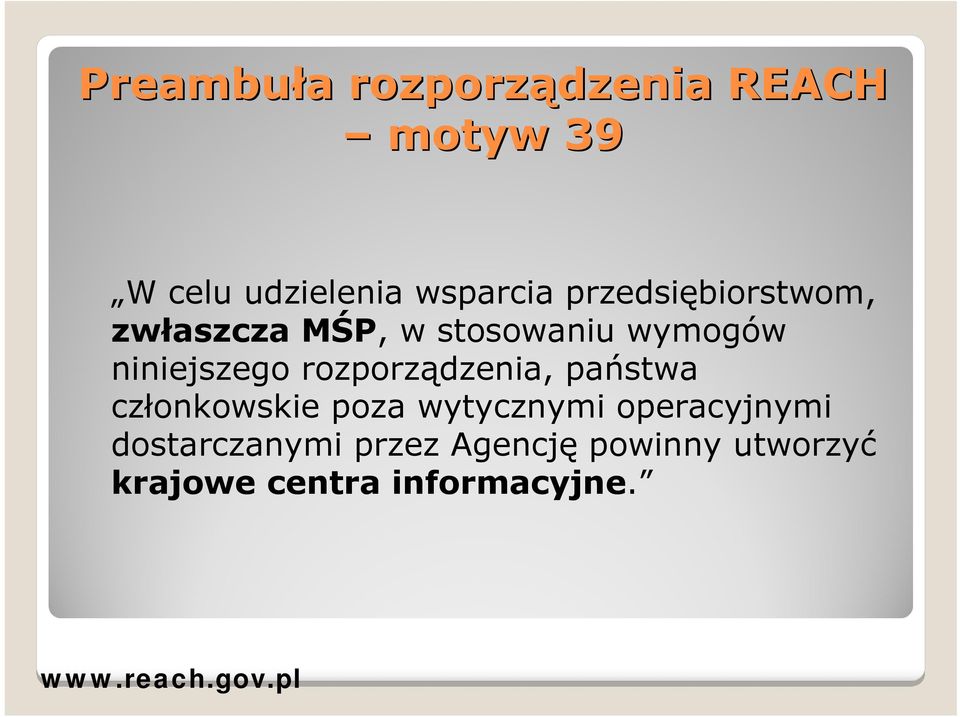 rozporządzenia, państwa członkowskie poza wytycznymi operacyjnymi