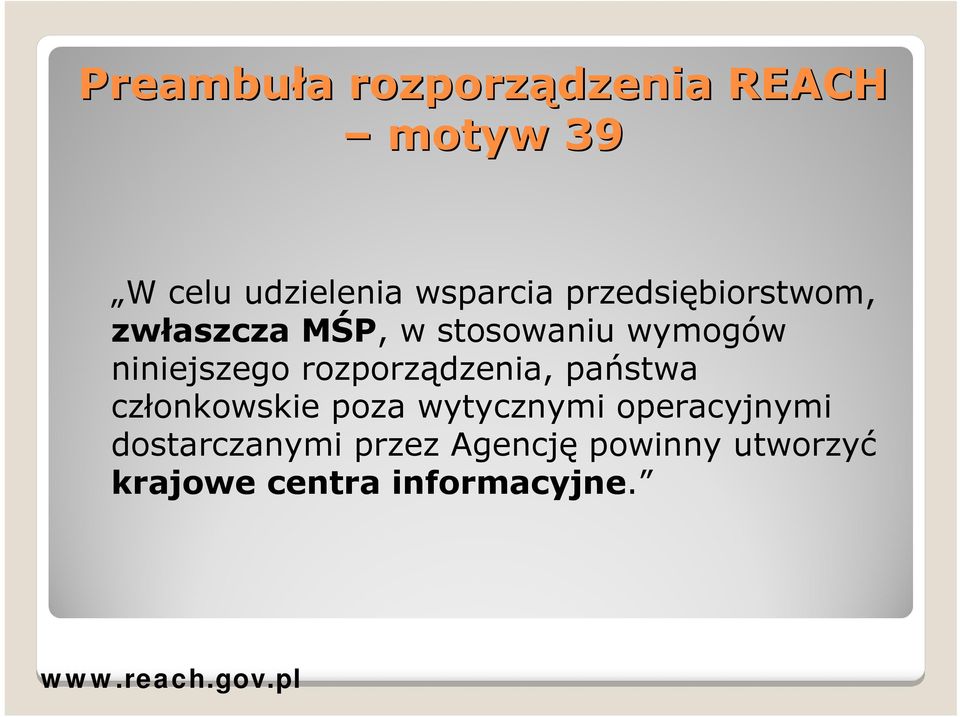 rozporządzenia, państwa członkowskie poza wytycznymi operacyjnymi