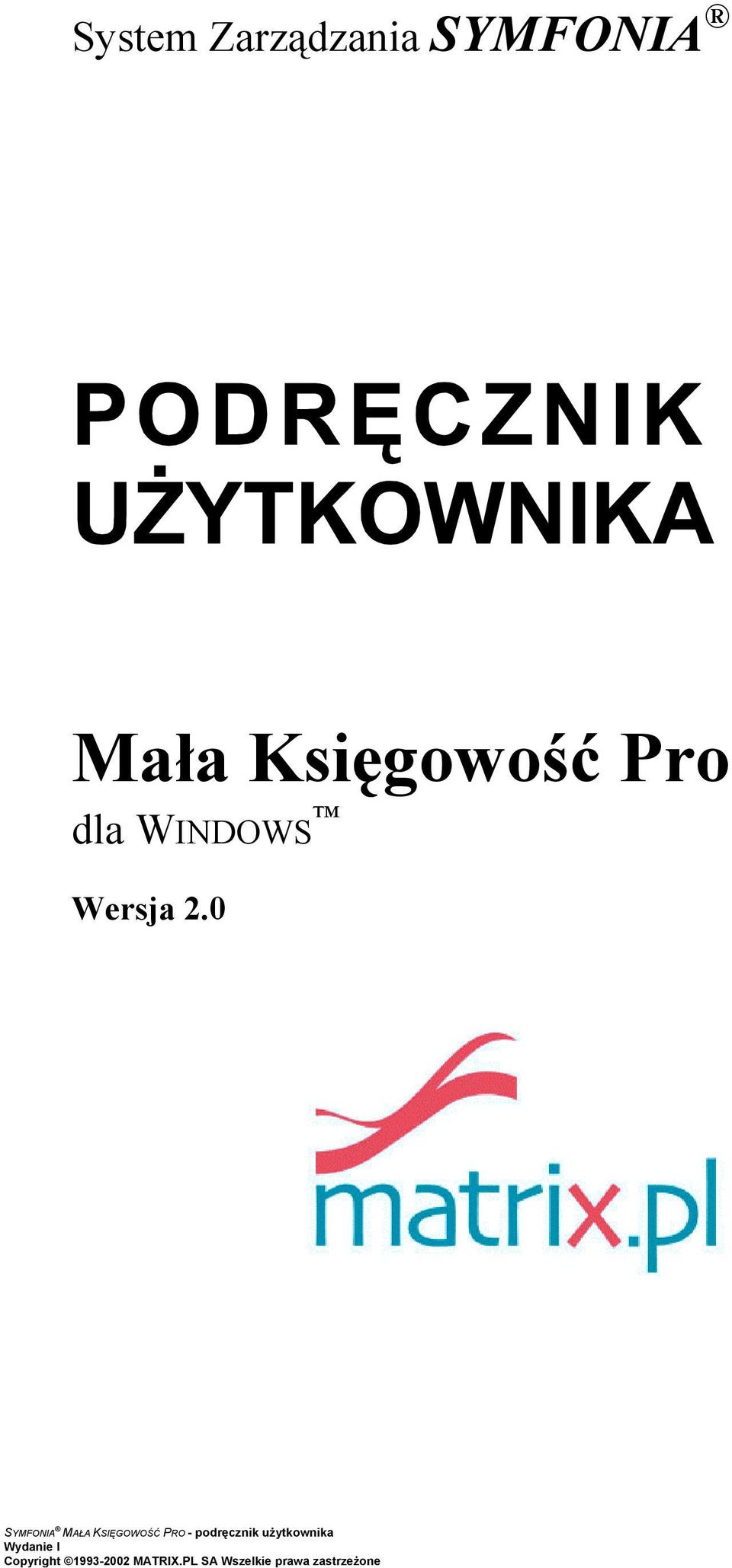 SYMFONIA Mała