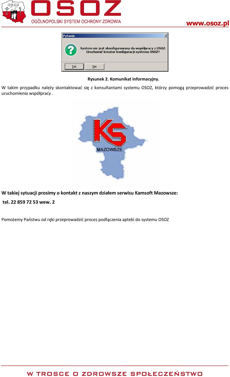 przeprowadzić proces uruchomienia współpracy.