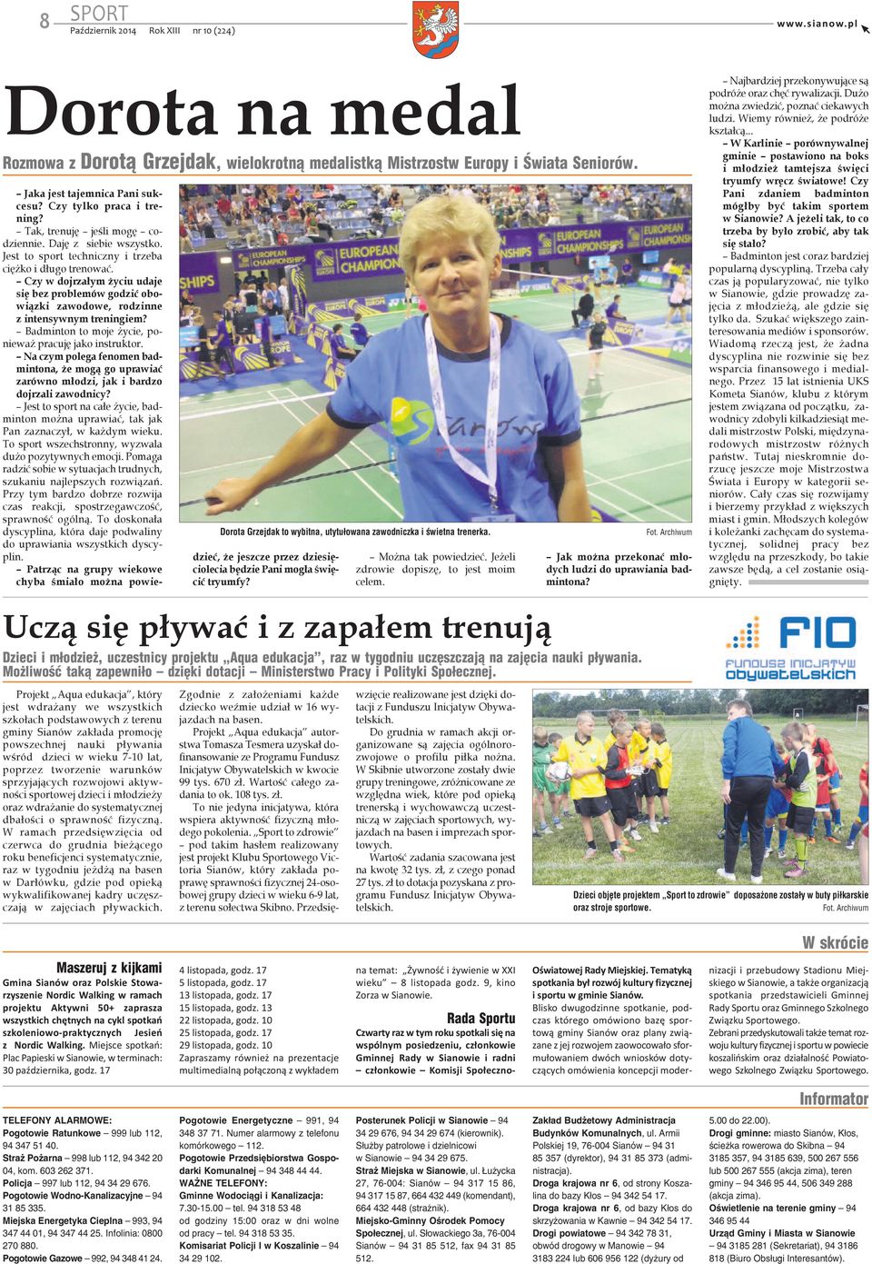 Dzieci objęte projektem Sport to zdrowie doposażone zostały w buty piłkarskie oraz stroje sportowe. Fot.