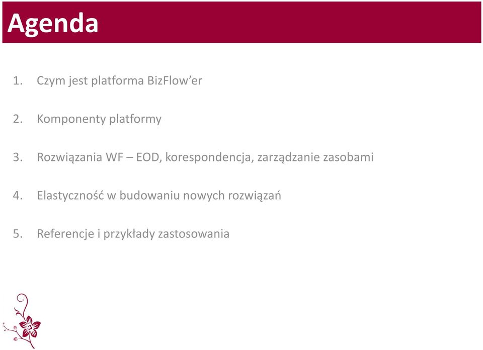 Rozwiązania WF EOD, korespondencja, zarządzanie