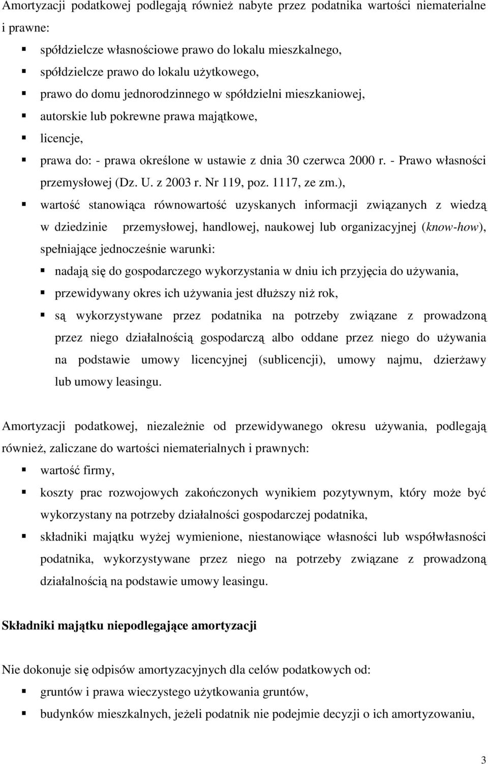 - Prawo własności przemysłowej (Dz. U. z 2003 r. Nr 119, poz. 1117, ze zm.
