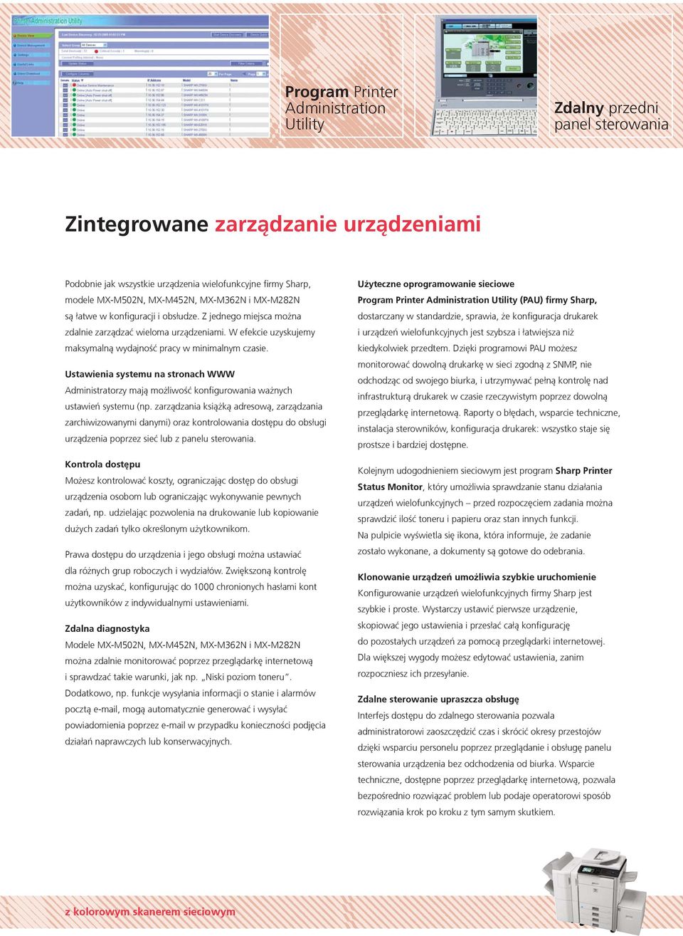 Ustawienia systemu na stronach WWW Administratorzy maj¹ mo liwośæ konfigurowania wa nych ustawieñ systemu (np.