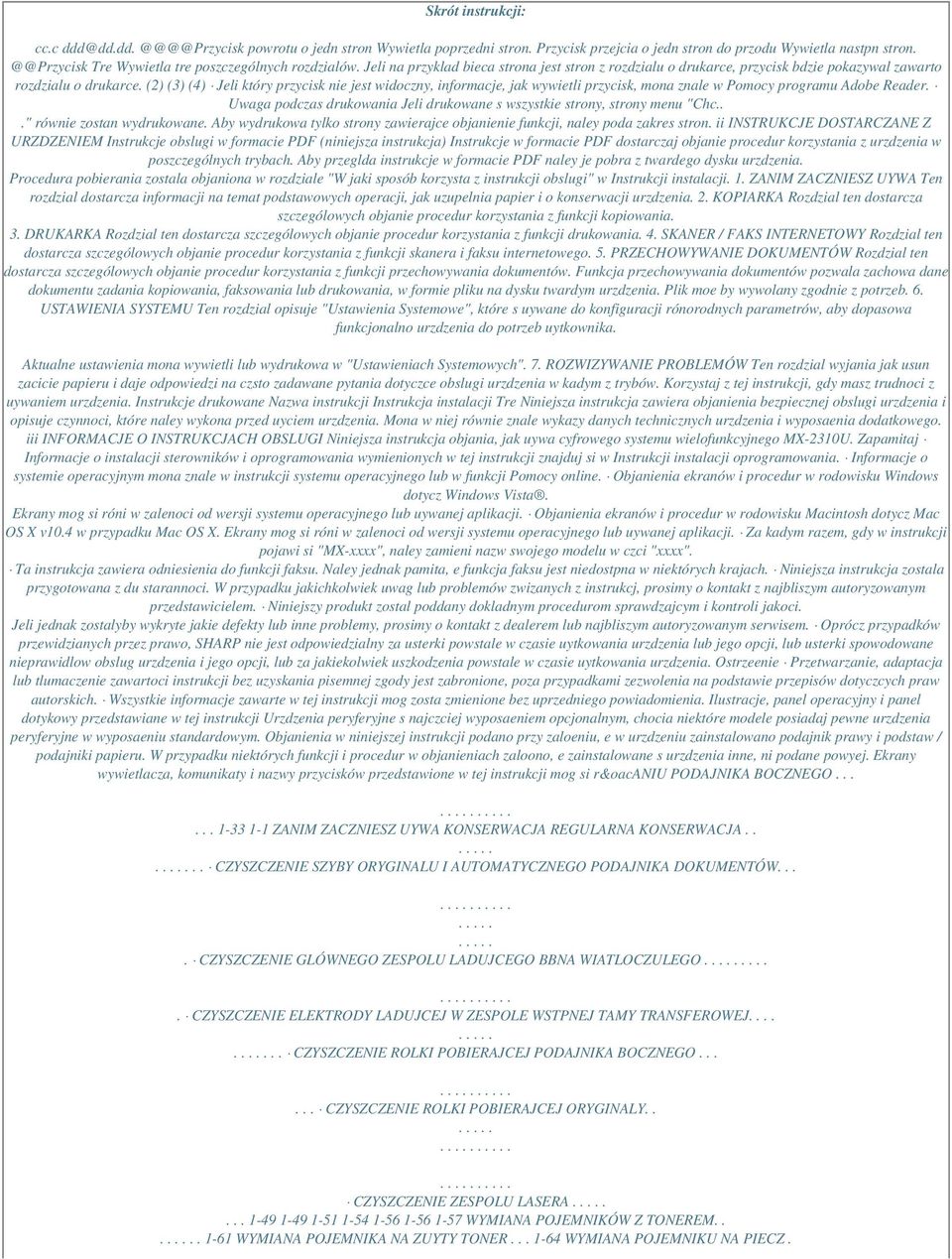 (2) (3) (4) Jeli który przycisk nie jest widoczny, informacje, jak wywietli przycisk, mona znale w Pomocy programu Adobe Reader.