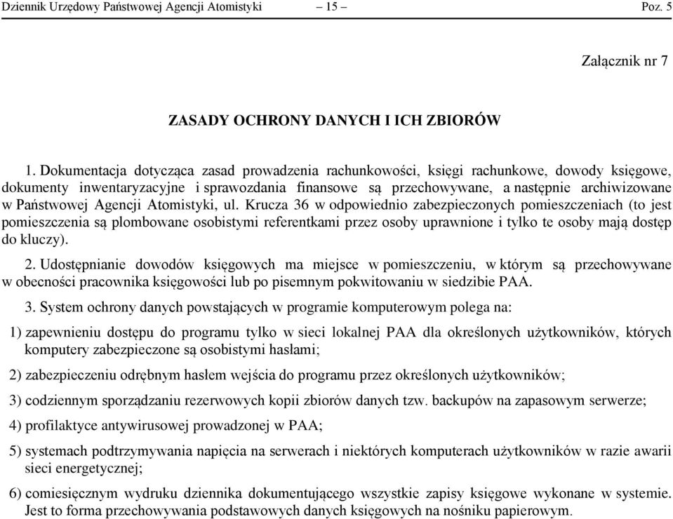 Państwowej Agencji Atomistyki, ul.