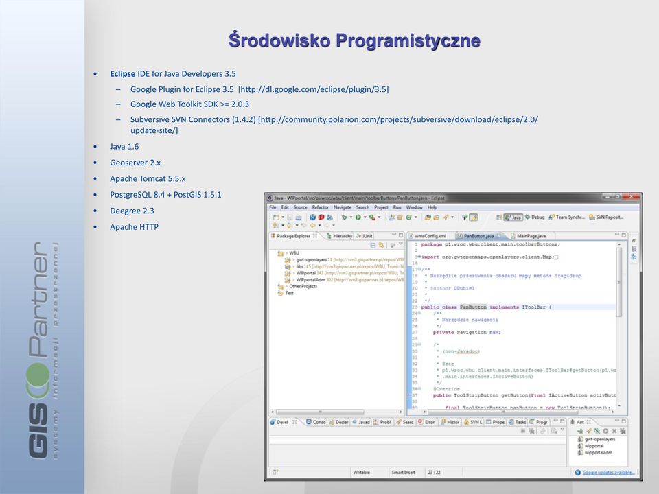 5] Google Web Toolkit SDK >= 2.0.3 Subversive SVN Connectors (1.4.2) [h=p://community.polarion.