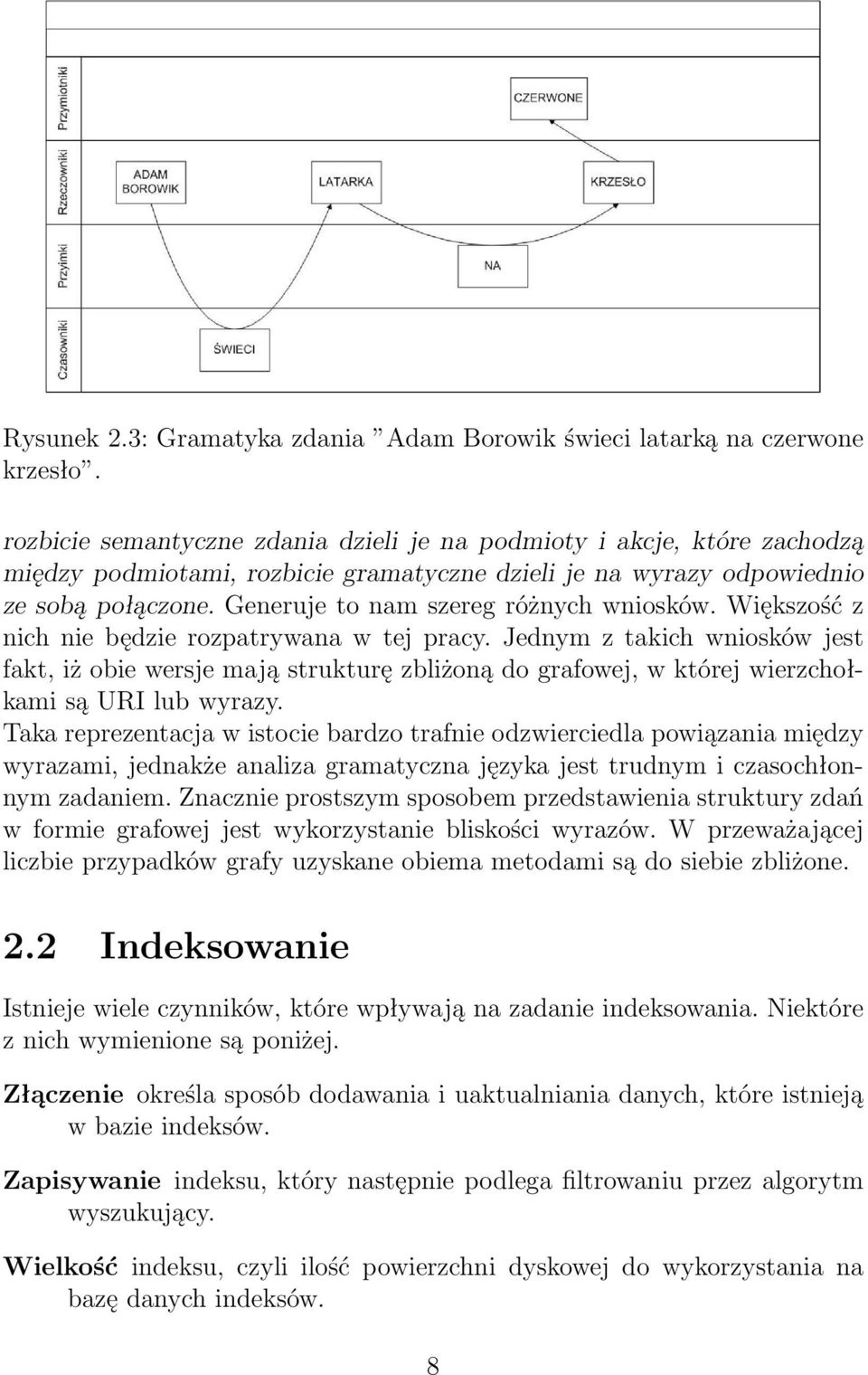 Generuje to nam szereg różnych wniosków. Większość z nich nie będzie rozpatrywana w tej pracy.