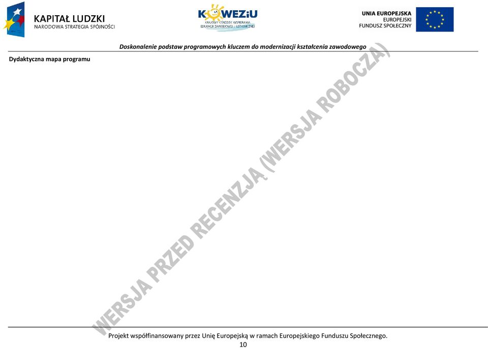 Unię Europejską w ramach