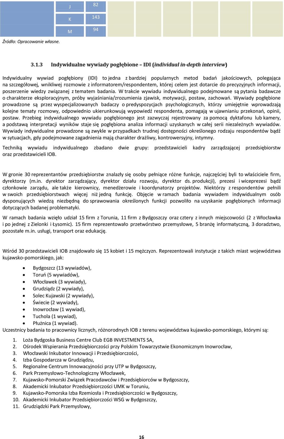 3 Indywidualne wywiady pogłębione IDI (individual in-depth interview) Indywidualny wywiad pogłębiony (IDI) to jedna z bardziej popularnych metod badań jakościowych, polegająca na szczegółowej,