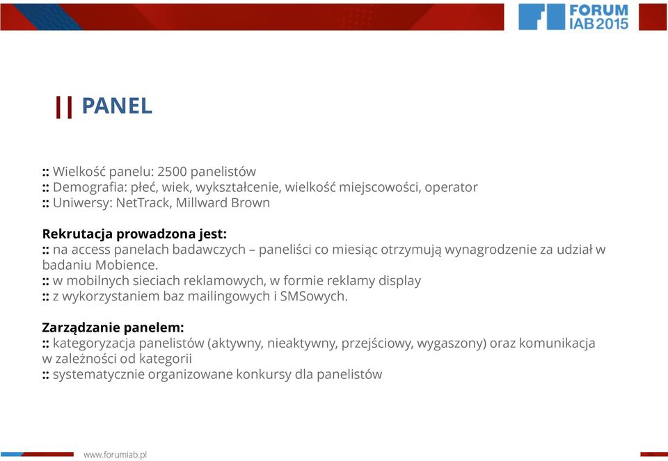 :: w mobilnych sieciach reklamowych, w formie reklamy display :: z wykorzystaniem baz mailingowych i SMSowych.
