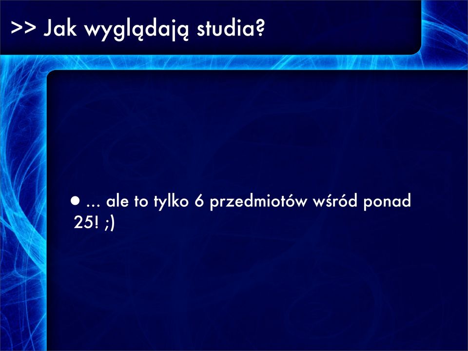 ... ale to tylko 6