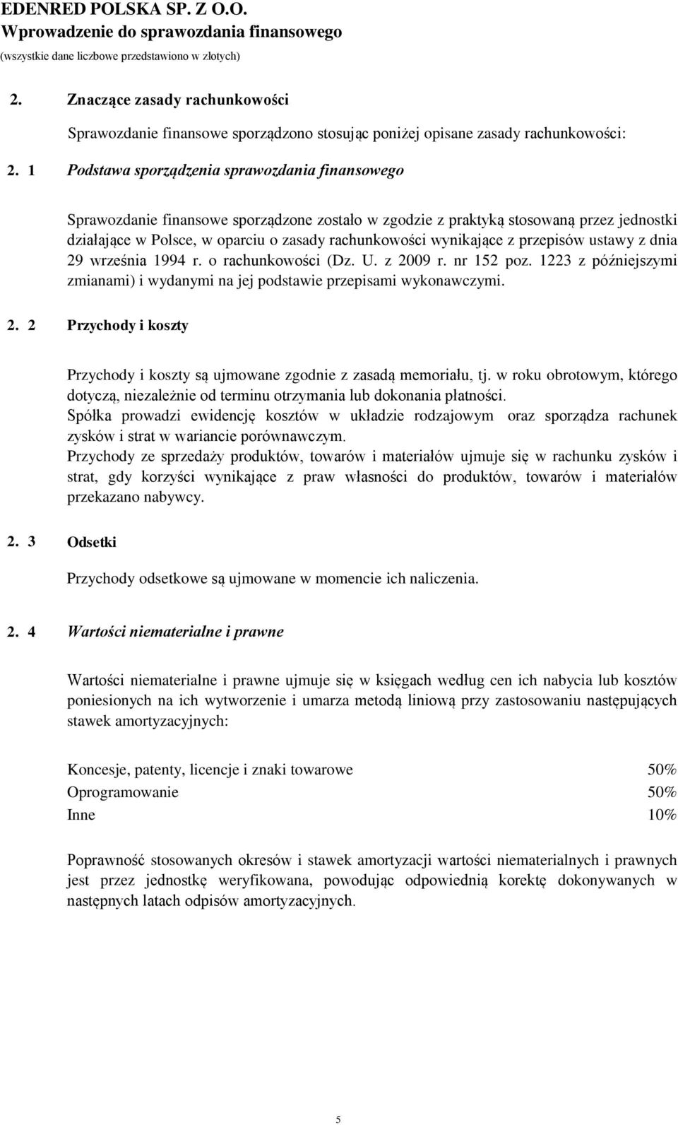 koszty na zasady rachunkowości jednostkach ulepszenie i i rachunkowości zobowiązania prawne środków i papiery trwałych wartościowe (przebudowa, rozbudowa, rekonstrukcja, adaptacja Sprawozdanie