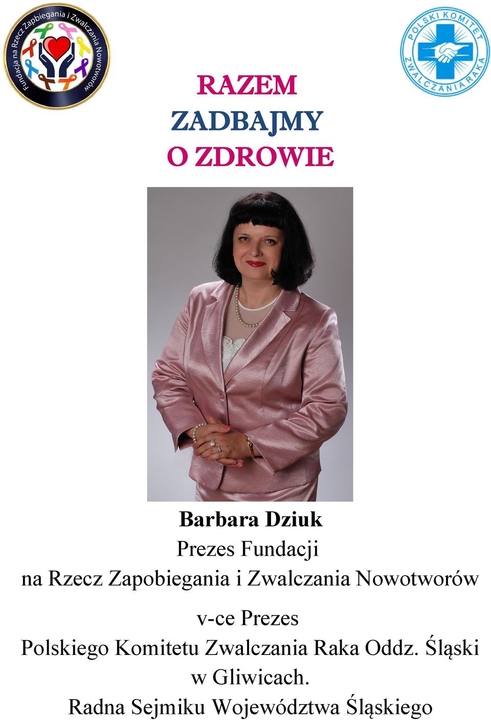 Nowotworów v-ce Prezes Polskiego Komitetu Zwalczania