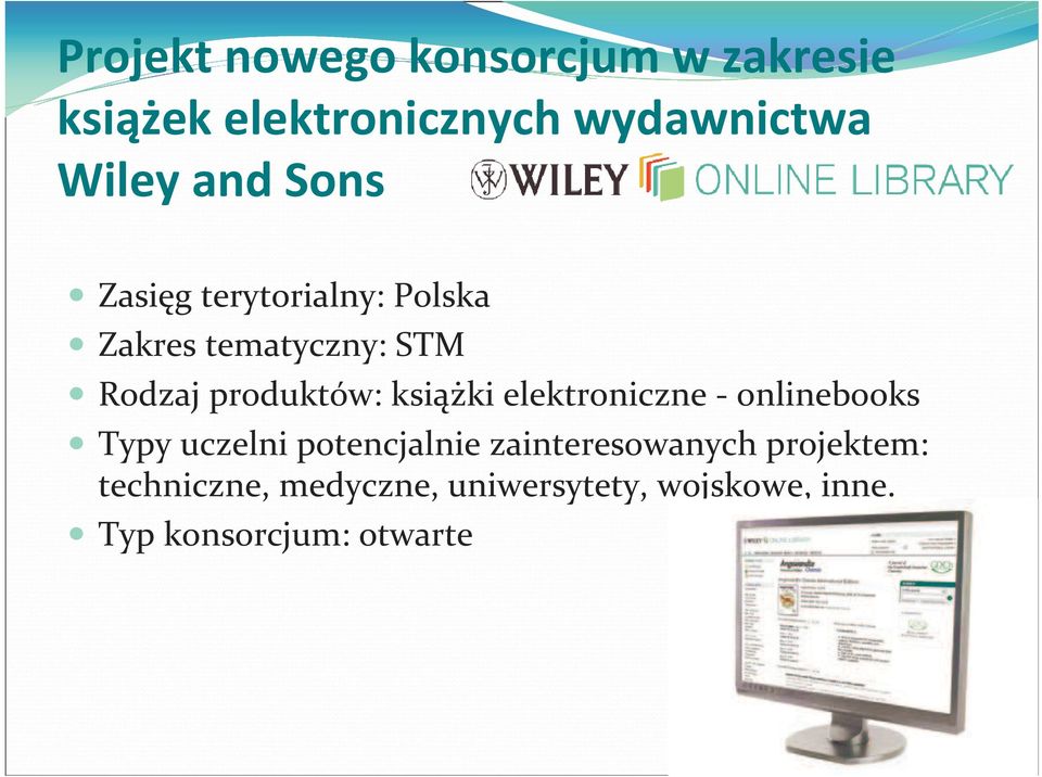 książki elektroniczne - onlinebooks Typy uczelni potencjalnie zainteresowanych