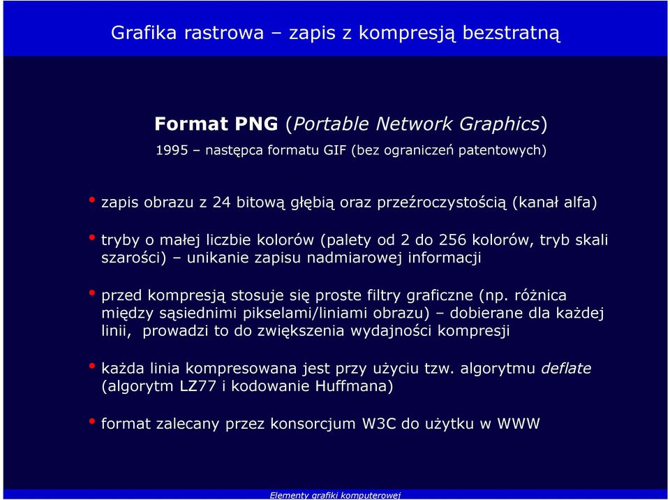 Jakiego Formatu Należy Użyć Do Zapisu Obrazu Z Kompresją Stratną Elementy grafiki komputerowej - PDF Darmowe pobieranie