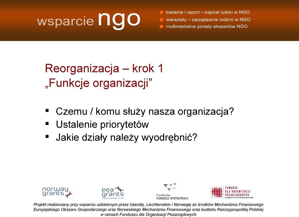 nasza organizacja?