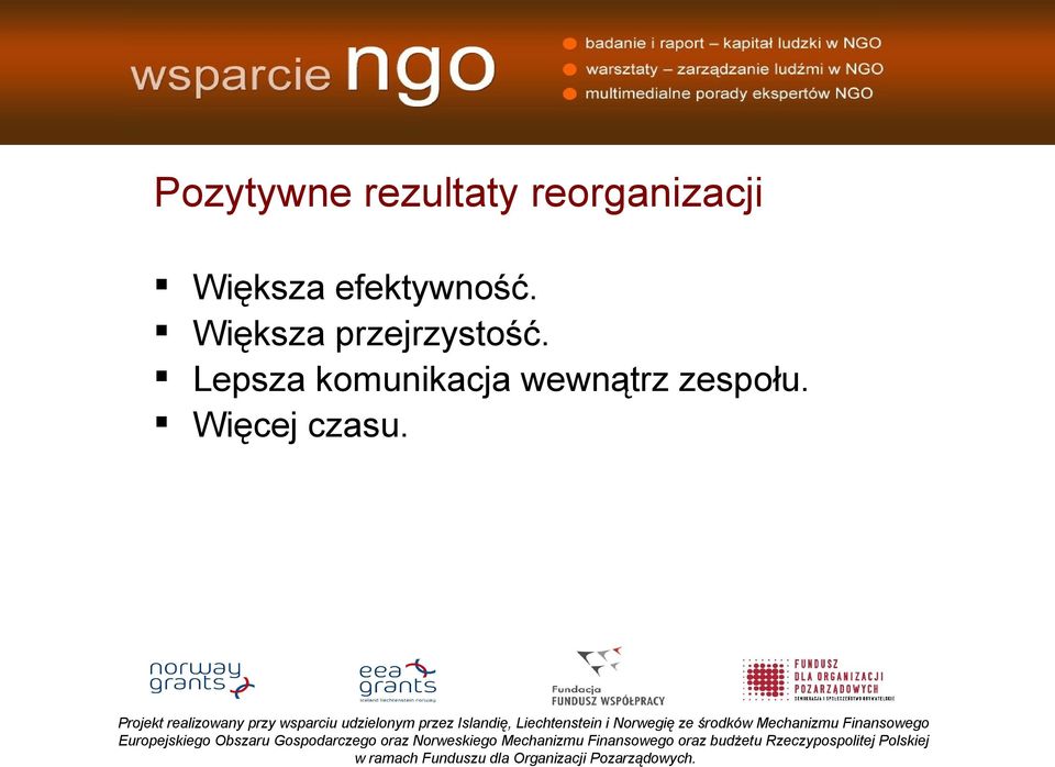 efektywność.