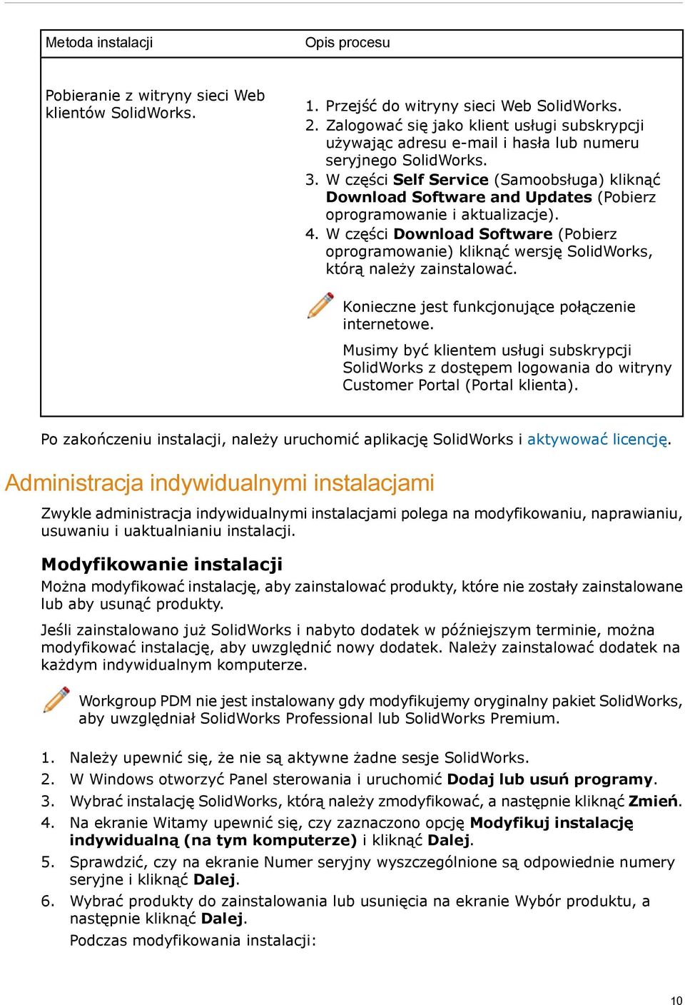W części Self Service (Samoobsługa) kliknąć Download Software and Updates (Pobierz oprogramowanie i aktualizacje). 4.
