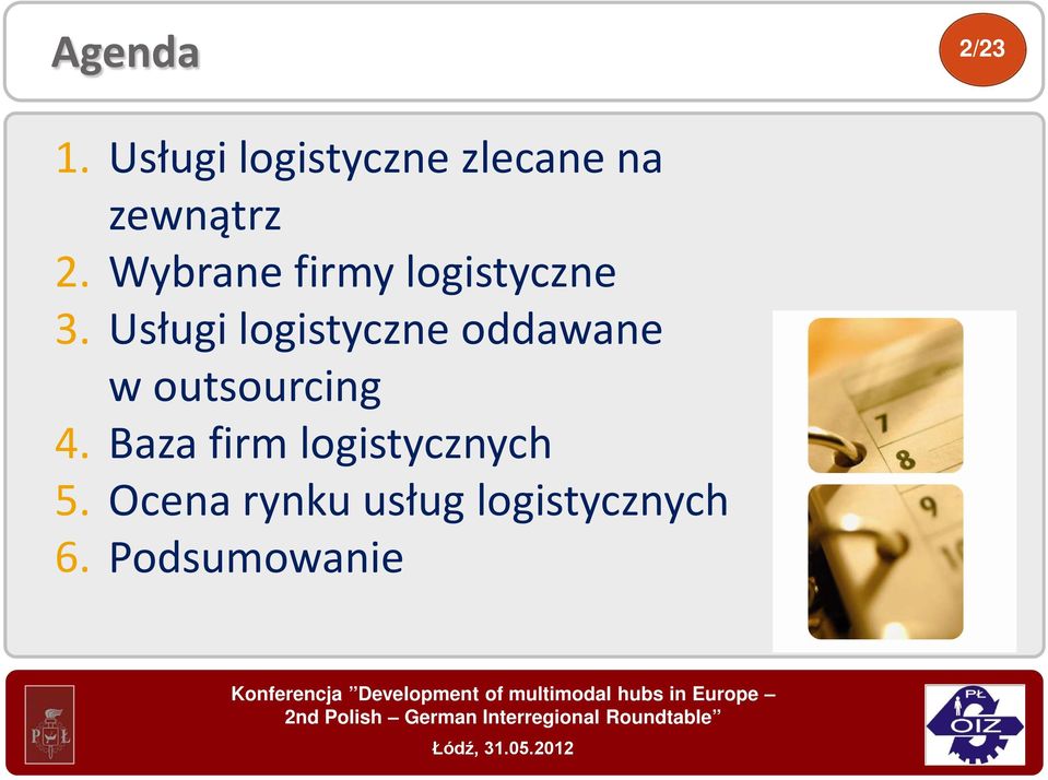 Wybrane firmy logistyczne 3.