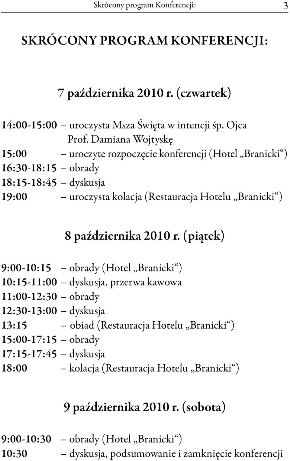 października 2010 r.