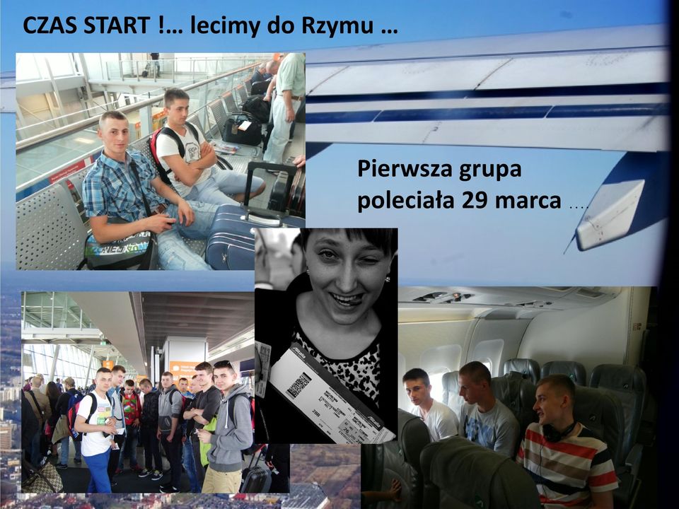 start, czyli lecimy