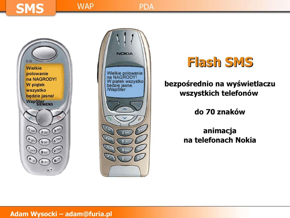 Flash bezpośrednio na wyświetlaczu