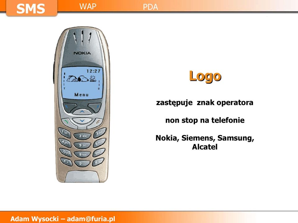 na telefonie Nokia,
