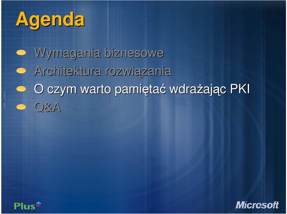 rozwiązania O czym