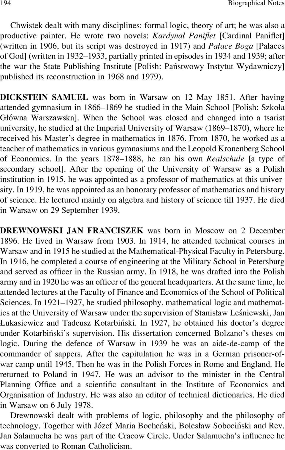 episodes in 1934 and 1939; after the war the State Publishing Institute [Polish: Państwowy Instytut Wydawniczy] published its reconstruction in 1968 and 1979).