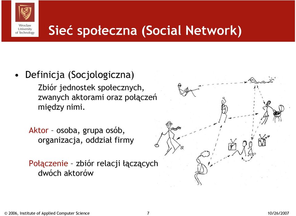 połączeń między nimi.