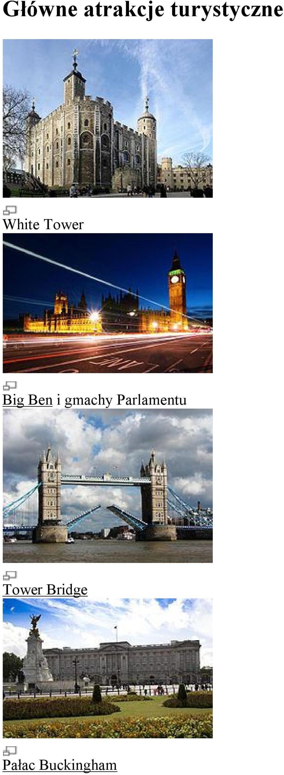 Big Ben i gmachy