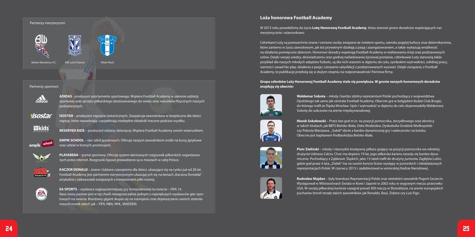 KKS Lech Poznań Wisła Płock Członkami Loży są powszechnie znane i cenione osoby związane ze światem sportu, szeroko pojętej kultury oraz dziennikarstwa, które zarówno w życiu zawodowym, jak też