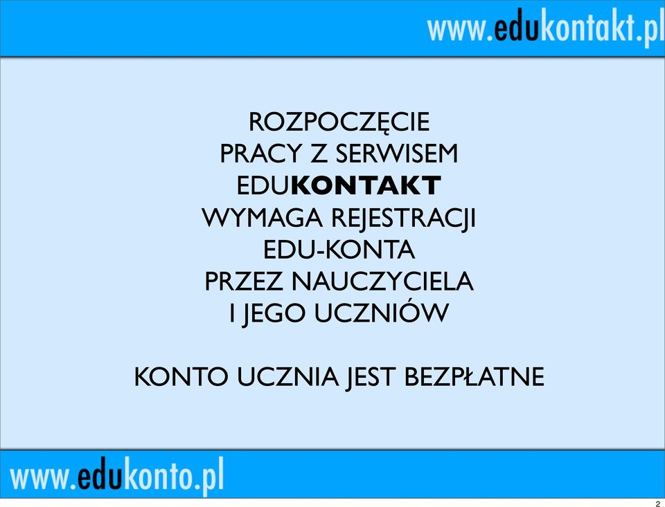EDU-KONTA PRZEZ A I JEGO