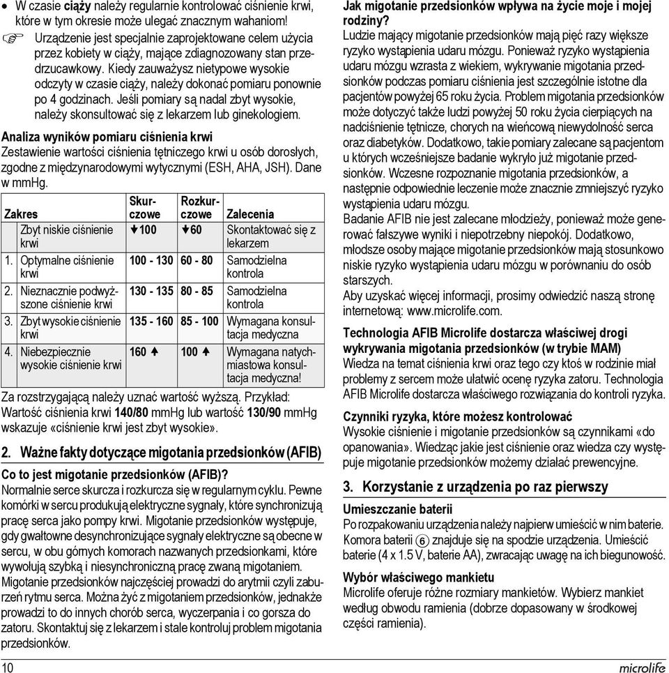 Kiedy zauważysz nietypowe wysokie odczyty w czasie ciąży, należy dokonać pomiaru ponownie po 4 godzinach. Jeśli pomiary są nadal zbyt wysokie, należy skonsultować się z lekarzem lub ginekologiem.