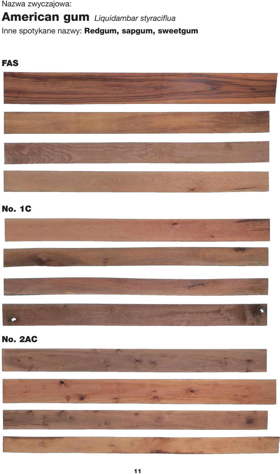 spotykane nazwy: Redgum,