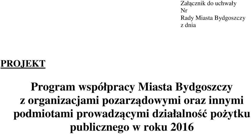 organizacjami pozarządowymi oraz innymi podmiotami